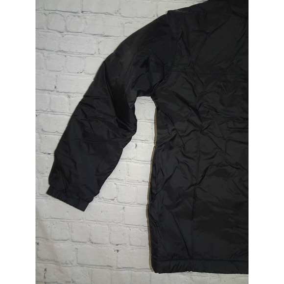 Columbia Hooded Zip Up Fleece Lined Jacket, Kids Medium, Black - Picture 7 of 8